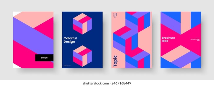 Modern Book Cover Design. Abstract Report Layout. Isolated Flyer Template. Background. Banner. Brochure. Business Presentation. Poster. Notebook. Brand Identity. Handbill. Catalog. Portfolio