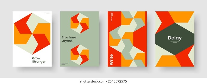 Modern Book Cover Design. Abstract Flyer Template. Creative Report Layout. Banner. Poster. Business Presentation. Background. Brochure. Catalog. Handbill. Pamphlet. Notebook. Advertising. Journal