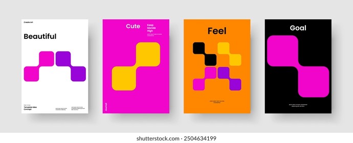 Modern Book Cover Design. Geometric Brochure Template. Isolated Banner Layout. Flyer. Background. Report. Poster. Business Presentation. Catalog. Notebook. Pamphlet. Leaflet. Magazine. Advertising