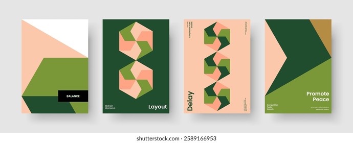 Modern Book Cover Design. Geometric Background Template. Isolated Report Layout. Brochure. Business Presentation. Poster. Banner. Flyer. Magazine. Newsletter. Advertising. Handbill. Notebook