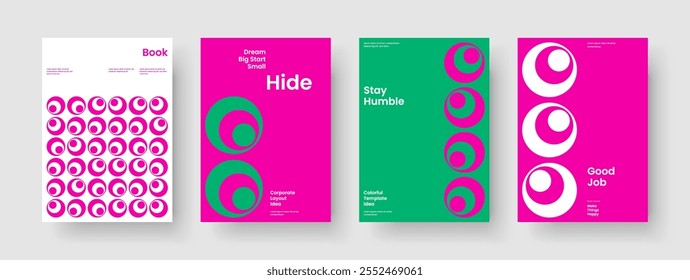 Modern Book Cover Design. Isolated Banner Template. Geometric Poster Layout. Flyer. Background. Brochure. Business Presentation. Report. Pamphlet. Portfolio. Magazine. Brand Identity. Journal