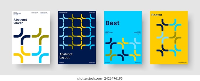 Modern Book Cover Layout. Abstract Flyer Design. Geometric Brochure Template. Background. Banner. Report. Business Presentation. Poster. Brand Identity. Handbill. Advertising. Portfolio. Leaflet