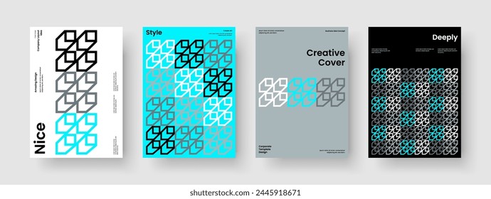 Modern Book Cover Layout. Abstract Flyer Template. Creative Poster Design. Banner. Brochure. Business Presentation. Background. Report. Journal. Magazine. Portfolio. Brand Identity. Notebook
