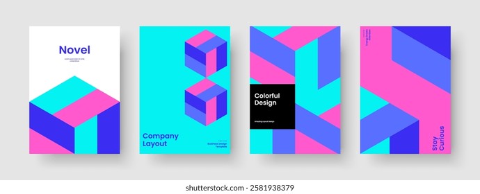 Modern Book Cover Layout. Abstract Background Template. Isolated Poster Design. Banner. Brochure. Report. Flyer. Business Presentation. Portfolio. Handbill. Magazine. Leaflet. Pamphlet