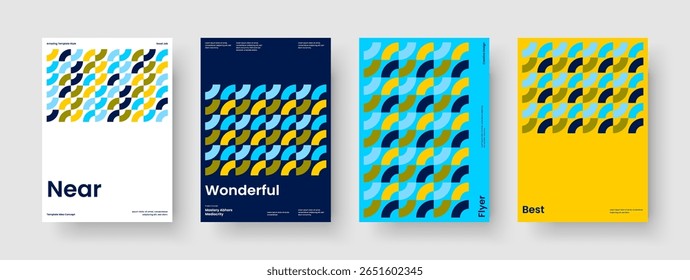 Modern Book Cover Layout. Abstract Business Presentation Design. Isolated Poster Template. Brochure. Flyer. Background. Banner. Report. Notebook. Advertising. Newsletter. Pamphlet. Journal. Leaflet