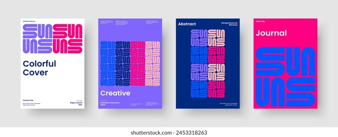 Modern Book Cover Layout. Creative Business Presentation Design. Isolated Background Template. Flyer. Report. Banner. Poster. Brochure. Portfolio. Catalog. Brand Identity. Journal. Notebook