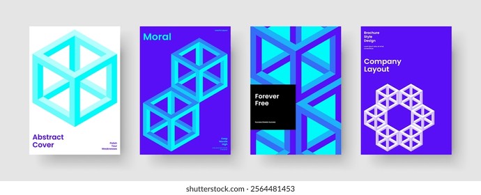 Modern Book Cover Layout. Creative Poster Template. Isolated Background Design. Banner. Brochure. Report. Business Presentation. Flyer. Leaflet. Magazine. Handbill. Portfolio. Journal