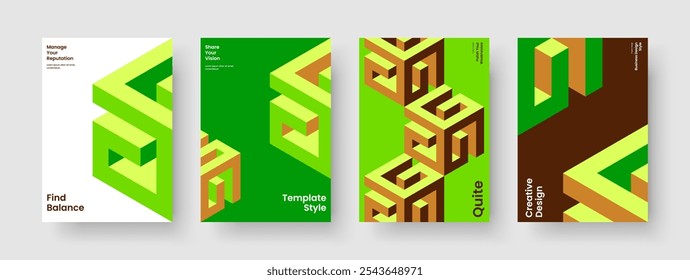 Layout Moderno da Capa do Livro. Modelo de Banner Geométrico. Design de Relatório Isolado. Panfleto. Apresentação de negócios. Cartaz. Brochura. Histórico. Publicidade. Conhecimento manual. Folheto informativo. Catálogo. Carteira. Revista
