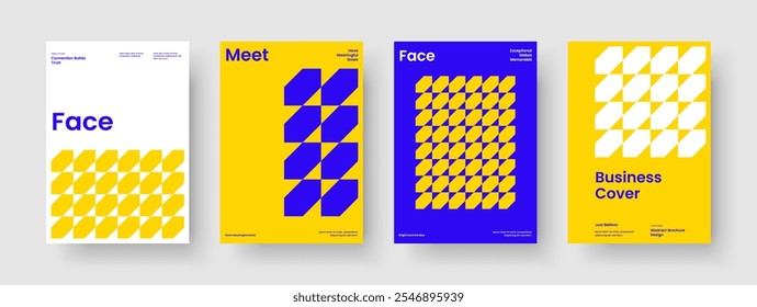 Modern Book Cover Layout. Geometric Report Template. Isolated Business Presentation Design. Brochure. Banner. Background. Poster. Flyer. Notebook. Brand Identity. Leaflet. Portfolio. Journal