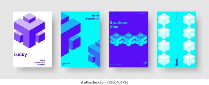 Modern Book Cover Layout. Geometric Brochure Template. Isolated Business Presentation Design. Banner. Flyer. Poster. Report. Background. Magazine. Pamphlet. Brand Identity. Journal. Catalog