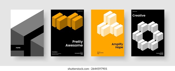 Modern Book Cover Layout. Geometric Banner Design. Isolated Background Template. Poster. Report. Business Presentation. Flyer. Brochure. Journal. Notebook. Magazine. Newsletter. Advertising