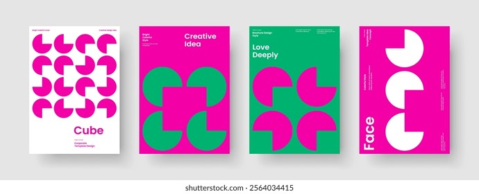 Modern Book Cover Template. Abstract Business Presentation Design. Isolated Background Layout. Poster. Banner. Report. Brochure. Flyer. Magazine. Journal. Brand Identity. Leaflet. Portfolio