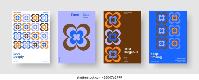 Modern Book Cover Template. Abstract Background Layout. Geometric Flyer Design. Brochure. Report. Poster. Business Presentation. Banner. Catalog. Portfolio. Journal. Magazine. Brand Identity