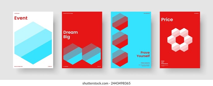 In: Modern Book Cover Template. Kreativer Berichtsentwurf. Isoliertes Broschürenlayout. Flyer. Geschäftspräsentation. Banner. Poster. Hintergrund. Katalog. Werbung. Markenidentität. Handzettel Newsletter