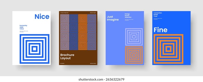 Modern Book Cover Template. Creative Poster Design. Geometric Background Layout. Banner. Flyer. Brochure. Report. Business Presentation. Pamphlet. Newsletter. Handbill. Brand Identity. Magazine