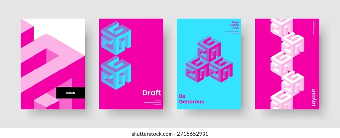 Plantilla moderna de la cubierta del libro. Diseño de Reporte Creativo. Diseño de presentación empresarial aislado. Volante. Anuncio. Folleto. Antecedentes. Cartel. Identidad de marca. Panfleto. Publicidad. Manual. Revista