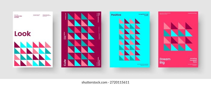 Plantilla moderna de la cubierta del libro. Diseño creativo de folletos. Diseño de fondo geométrico. Volante. Presentación de Negocios. Cartel. Informe. Anuncio. Cuaderno. Diario. Boletín informativo. Manual. Revista