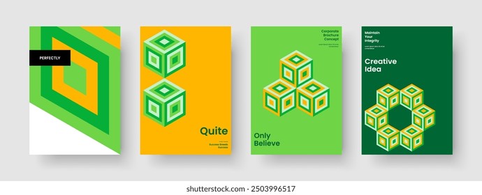 Modern Book Cover Template. Geometric Business Presentation Layout. Isolated Background Design. Banner. Report. Poster. Brochure. Flyer. Brand Identity. Handbill. Advertising. Catalog. Newsletter