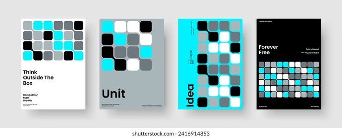 Modern Book Cover Template. Isolated Background Design. Geometric Poster Layout. Business Presentation. Brochure. Banner. Report. Flyer. Handbill. Journal. Brand Identity. Leaflet. Portfolio