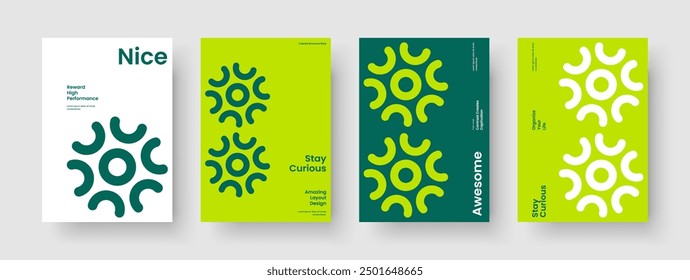 Modern Book Cover Template. Isolated Business Presentation Layout. Abstract Banner Design. Flyer. Report. Brochure. Poster. Background. Catalog. Portfolio. Advertising. Notebook. Leaflet