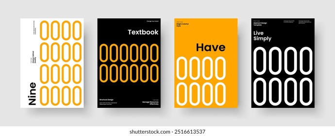 Vorlage für moderne Buchumschläge. Einzel-Flyer-Layout. Geometrisches Broschürendesign. Geschäftspräsentation. Banner. Bericht. Hintergrund. Poster. Packungsbeilage. Katalog. Werbung. Markenidentität. Newsletter