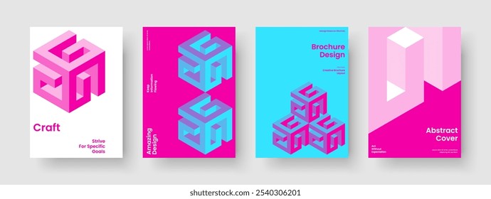 Plantilla moderna de la cubierta del libro. Diseño de fondo aislado. Diseño geométrico de la presentación del negocio. Cartel. Volante. Anuncio. Folleto. Informe. Folleto. Publicidad. Cartera. Cuaderno. Manual