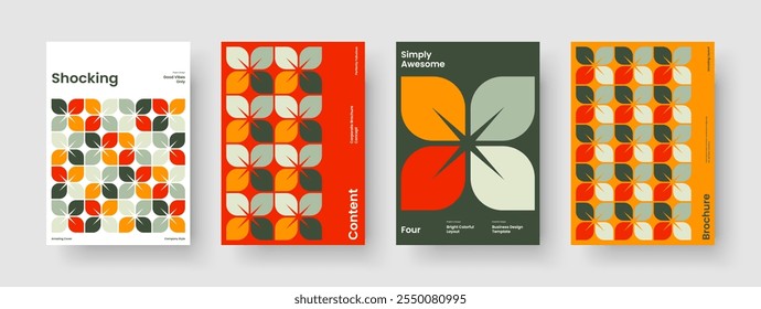 Modern Book Cover Template. Isolated Banner Design. Geometric Brochure Layout. Flyer. Report. Business Presentation. Poster. Background. Advertising. Catalog. Pamphlet. Portfolio. Journal. Leaflet