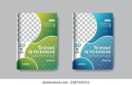 A Modern Book Cover-Template With Layout 