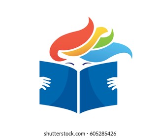 Modern Book Logo - Herausgeber von Flair Book