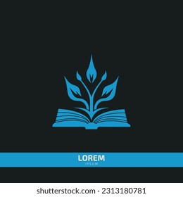 Modern Book , book logo icon vector template