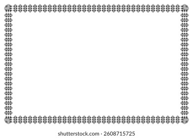 modern border frame, vector banner, flyer, card, poster design template