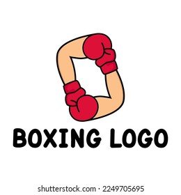 modern boxing logo design modern logo template for boxing