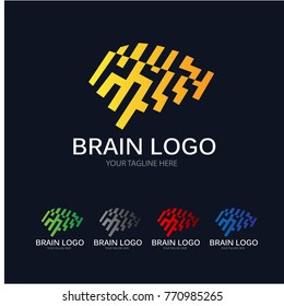 modern brain logo
