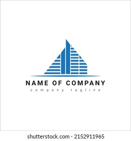 Modern and Branded real estate business unique logo free vector file