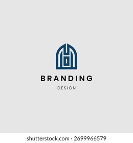 Modernes Branding-Logo mit Vektor