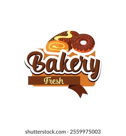 Modern bread and bakery logo design.