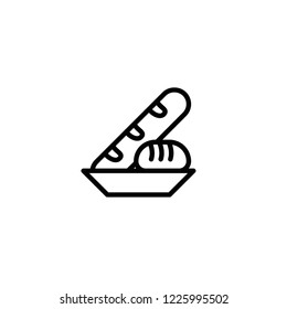 Modern bread icon