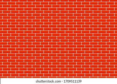 Modern brick wall texture for wallpaper,background,gallery,vector illustration.