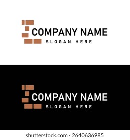 Modern Bricks Construction Company Logo