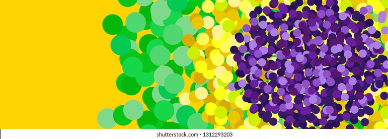 Modern bright abstract background for 
 Carnival Mardi Gras. Festive carnaval background with space for text. Background for advertising, posters, sales in traditional colors of the Mardi Gras.