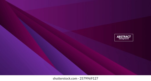 Modern bright abstract background overlapping colorful purple color. Simple abstract rectangular box background for banner, flyer, design and business card. Vector Eps10