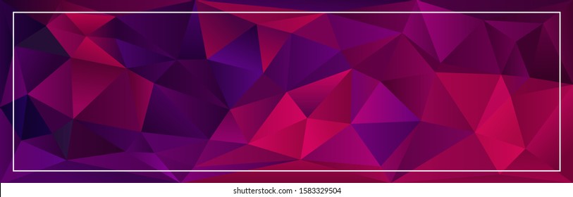 Modern bright abstract polygonal mosaic background. Geometric texture background in origami style. low poly style. business design templates. vector illustration