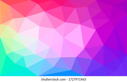 Modern bright blurred abstract polygonal mosaic background. Geometric texture background in origami style. low poly style. business design templates. vector illustration
