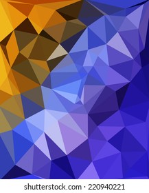modern bright light color triangular geometric polygonal background