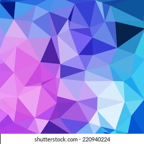 modern bright light color triangular geometric polygonal background
