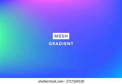 Modern bright mesh gradient vector  elegant dynamic soft blur texture  digital vibrant colorful background  abstract cover  banner  card  flyer  poster design template in green  cyan  blue  purple