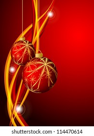 modern bright vector Cristmas frame with copy space. Eps10