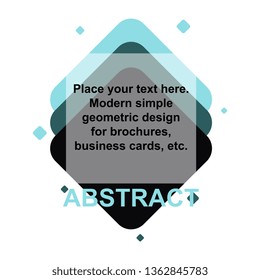 Modern bright vector poster Big sale. Banner for advertising discounts. A template for design of the store