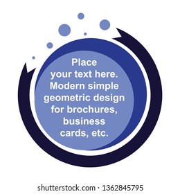 Modern bright vector poster Big sale. Banner for advertising discounts. A template for design of the store