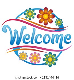 modern bright Welcome Banner